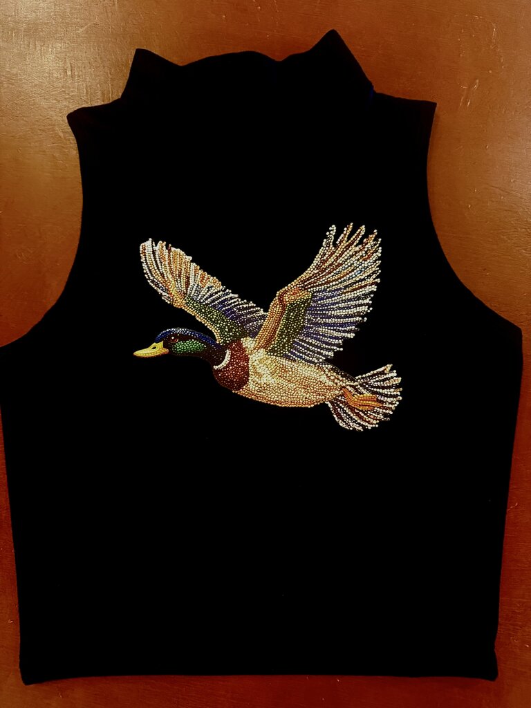 Duck Mock Neck Tank